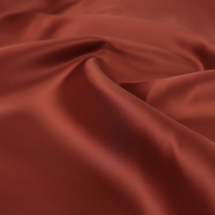 Deadstock Viscose Satin Twill Lining - Copper