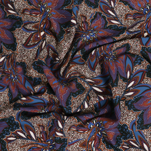 Deadstock Viscose Twill - Star Leaves