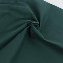 Deadstock Coated Waxed Cotton - Teal Green
