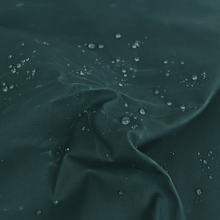 Deadstock Coated Waxed Cotton - Teal Green