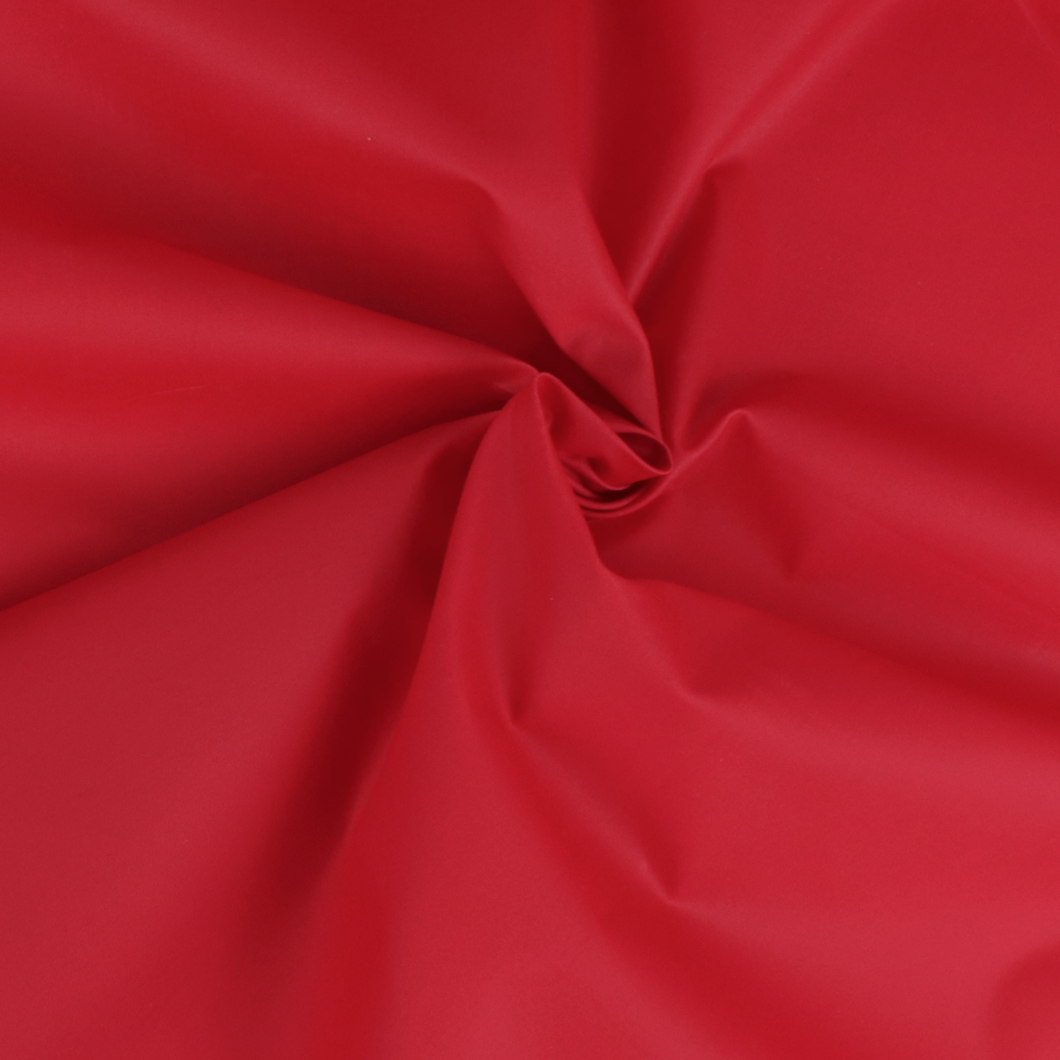 Deadstock Waxed Cotton - Red