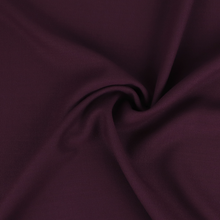 Deadstock Wool Crepe Suiting - Juicy Plum
