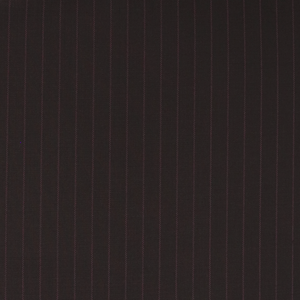 Deadstock Wool Suiting - Chocolate Brown + Rose Pink Pinstripe