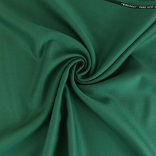 Deadstock Made In England Worsted Wool Suiting - Green