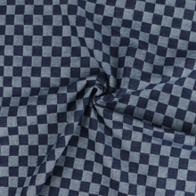 Denim 9.5oz - Checkerboard Jacquard