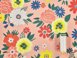 Denim 9oz - Celia Floral - Fabric Godmother