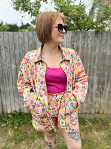 Denim 9oz - Celia Floral - Fabric Godmother
