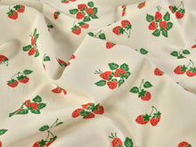 Denim 9oz - Strawberry Fayre - Fabric Godmother