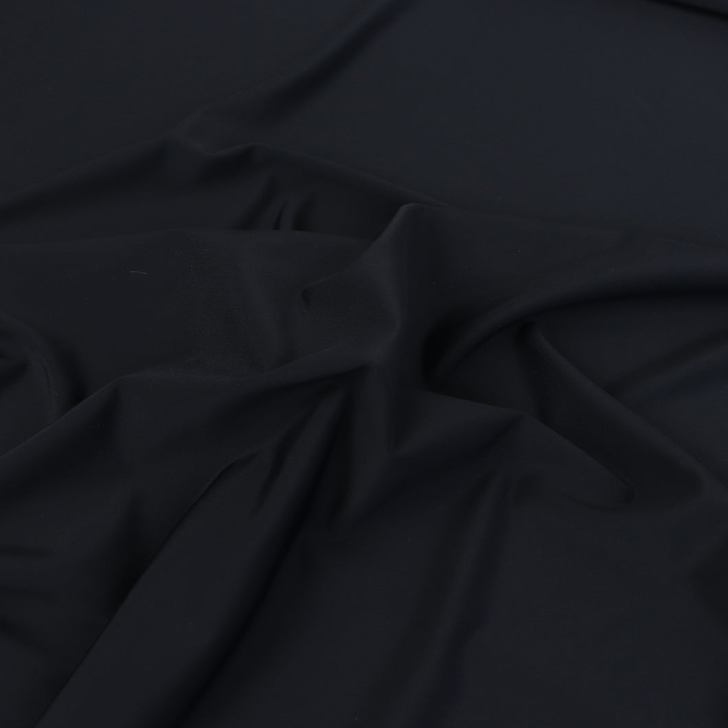 ECONYL® Recycled Nylon - Activewear & Swimwear Jersey - Black
