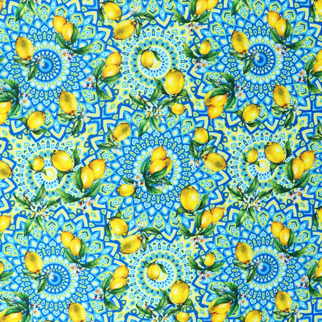 ECONYL® Recycled Nylon - Activewear & Swimwear Jersey - Positano