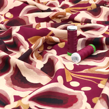 Viscose Lawn with Lenzing™️ EcoVero™️ viscose fibres - Dotty For Flowers - Sew Me Sunshine UK Exclusive