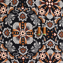 Viscose Lawn with Lenzing™️ EcoVero™️ viscose fibres - Prowling Tiger - Sew Me Sunshine UK Exclusive