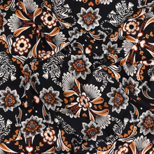 Viscose Lawn with Lenzing™️ EcoVero™️ viscose fibres - Prowling Tiger - Sew Me Sunshine UK Exclusive