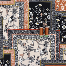 Viscose Lawn with Lenzing™️ EcoVero™️ viscose fibres - Winter Woodland - Sew Me Sunshine UK Exclusive