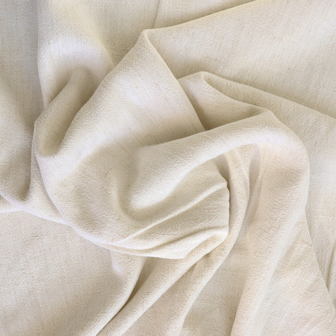 Viscose Linen Slub - Ecru