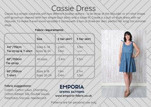 Emporia Patterns  - Cassie Dress