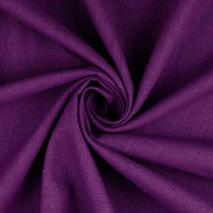 Plum Purple Solid Jersey Spandex Blend Ribbed Knit Fabric - Girl