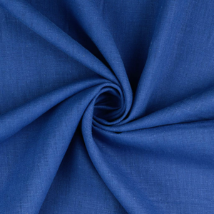 Washed Linen Cotton - Royal Blue