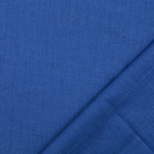 Washed Linen Cotton - Royal Blue