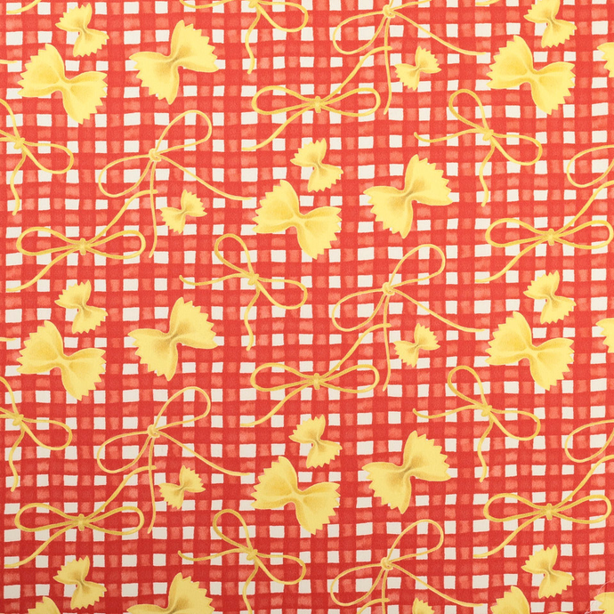 Cotton Poplin - Farfalle Gingham - Fabric Godmother
