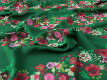 Viscose Lawn - Dolores Floral Stripe - Fabric Godmother
