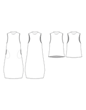 Friday Pattern Company - Dew Top + Dress
