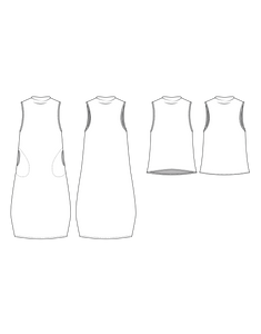 Friday Pattern Company - Dew Top + Dress