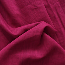 Washed Linen Ramie Cotton - Fuchsia Pink