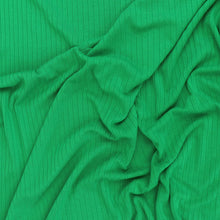 Viscose Ribbed Jersey Knit - Bright Green