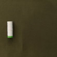 Sandwashed Viscose - Olive Green - END OF BOLT 105cm