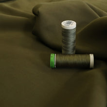 Sandwashed Viscose - Olive Green - END OF BOLT 105cm