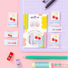 Little Rosy Cheeks - Pack Of 6 Sewing Labels - Cherry On Top