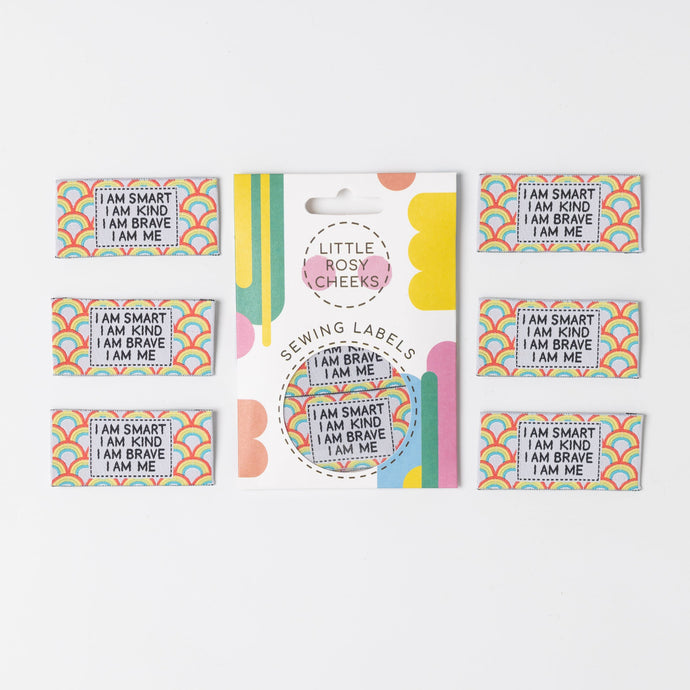 Little Rosy Cheeks - Pack Of 6 Sewing Labels - I AM ME