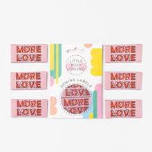 Little Rosy Cheeks - Pack Of 6 Sewing Labels - More Love