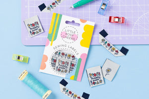 Little Rosy Cheeks - Pack Of 6 Sewing Labels - Freshly Made Blooms