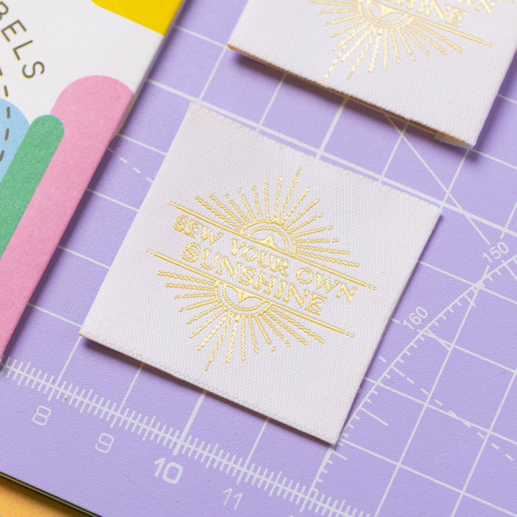 Little Rosy Cheeks - Pack Of 4 Sewing Labels - Sew Your Own Sunshine