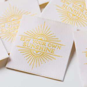 Little Rosy Cheeks - Pack Of 4 Sewing Labels - Sew Your Own Sunshine