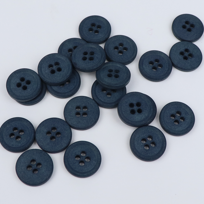 Merchant & Mills - Cotton Button - Mid Teal 15mm