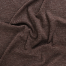 Merino Wool Sweater Knit - Brown Melange
