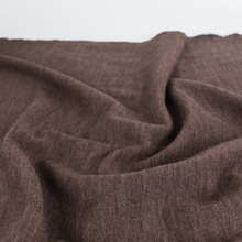 Merino Wool Sweater Knit - Brown Melange