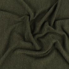 Merino Wool Sweater Knit - Khaki Melange