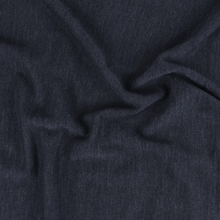 Merino Wool Sweater Knit - Navy Melange