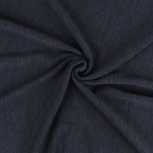 Merino Wool Sweater Knit - Navy Melange