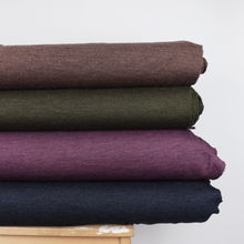 Merino Wool Sweater Knit - Khaki Melange