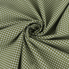 Mini Gingham Yarn Dyed Cotton - Green