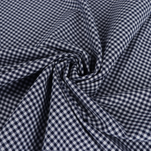 Mini Gingham Yarn Dyed Cotton - Navy