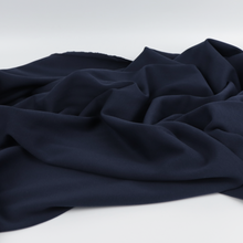 Organic Cotton Interlock - Navy Blue