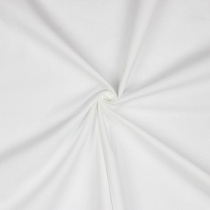 Organic Cotton Poplin - White
