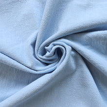 Washed Cotton - Pale Blue - END OF BOLT 142cm