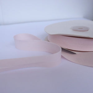 Single Fold Cotton Bias Binding - 20mm - Pale Pink